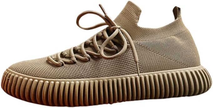 

Мужские дышащие эластичные носки-кроссовки, удобные с нескользящей утолщенной подошвой, повседневная обувь для активного отдыха на улице Azttoztto, хаки