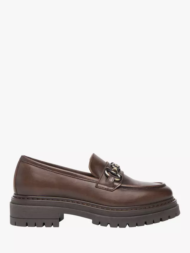 

Лоферы NeroGiardini Leather Snaffle, цвет tan