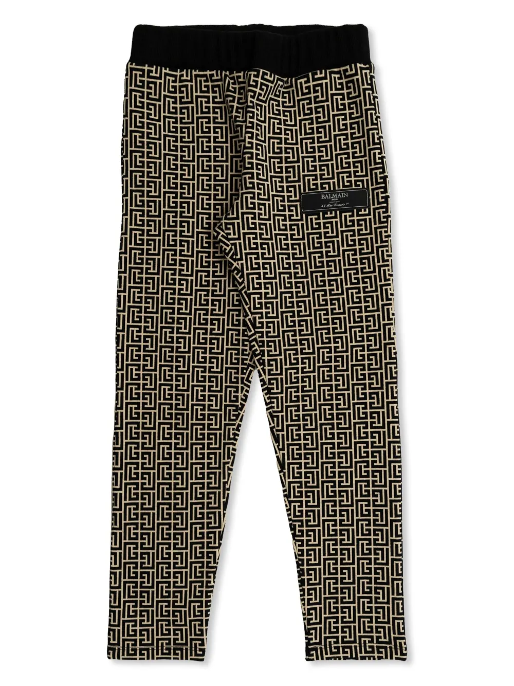 

Леггинсы с монограммой Balmain Kids, нейтральный