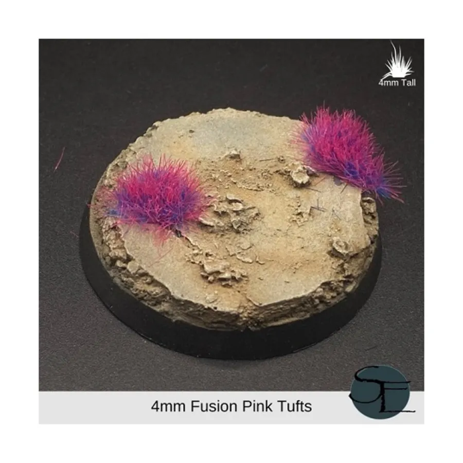 

Fusion Pink — естественный макет (4 мм), Exotic Tufts