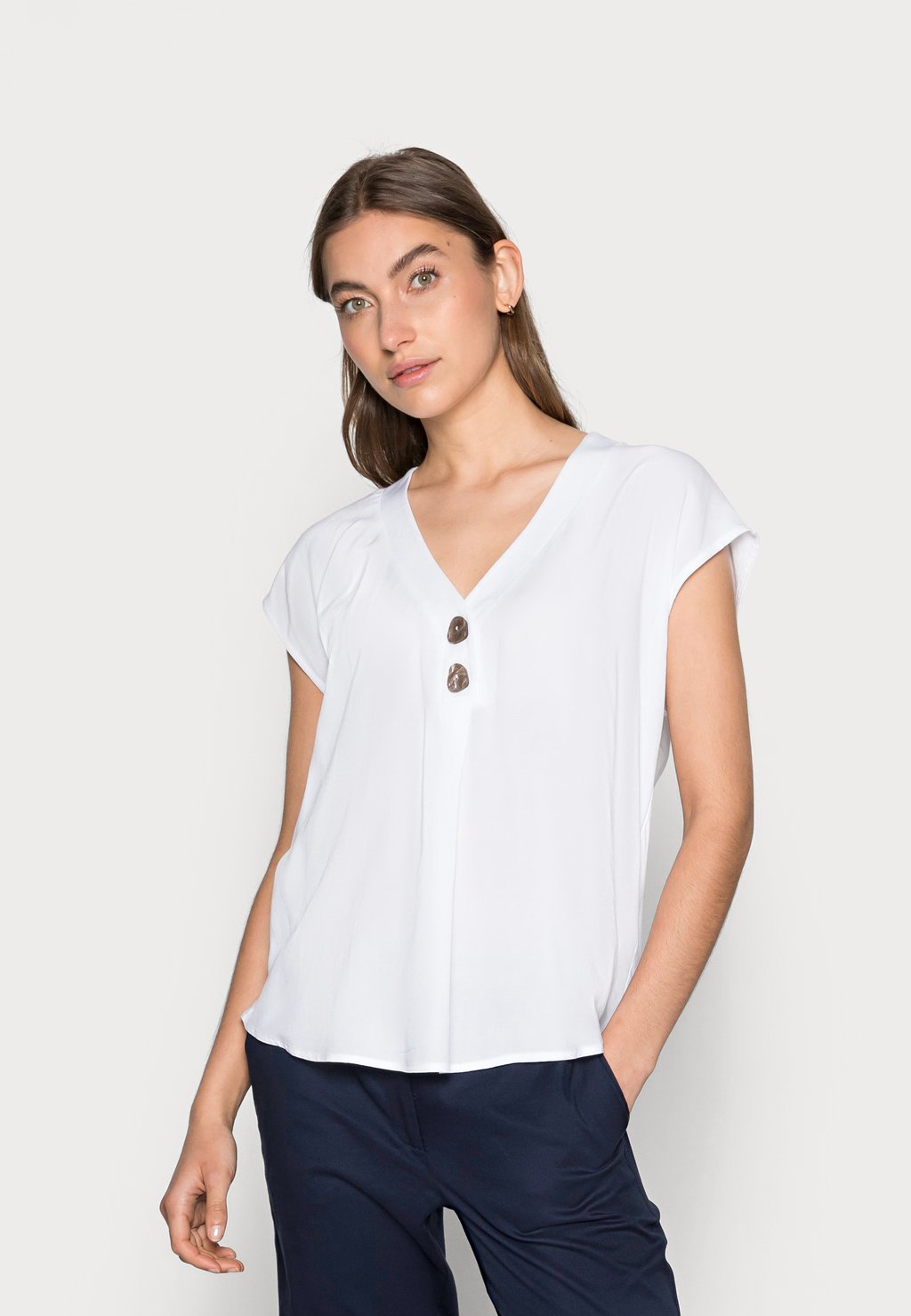 

Блуза BLUSE ELIPSE LASCANA, белый