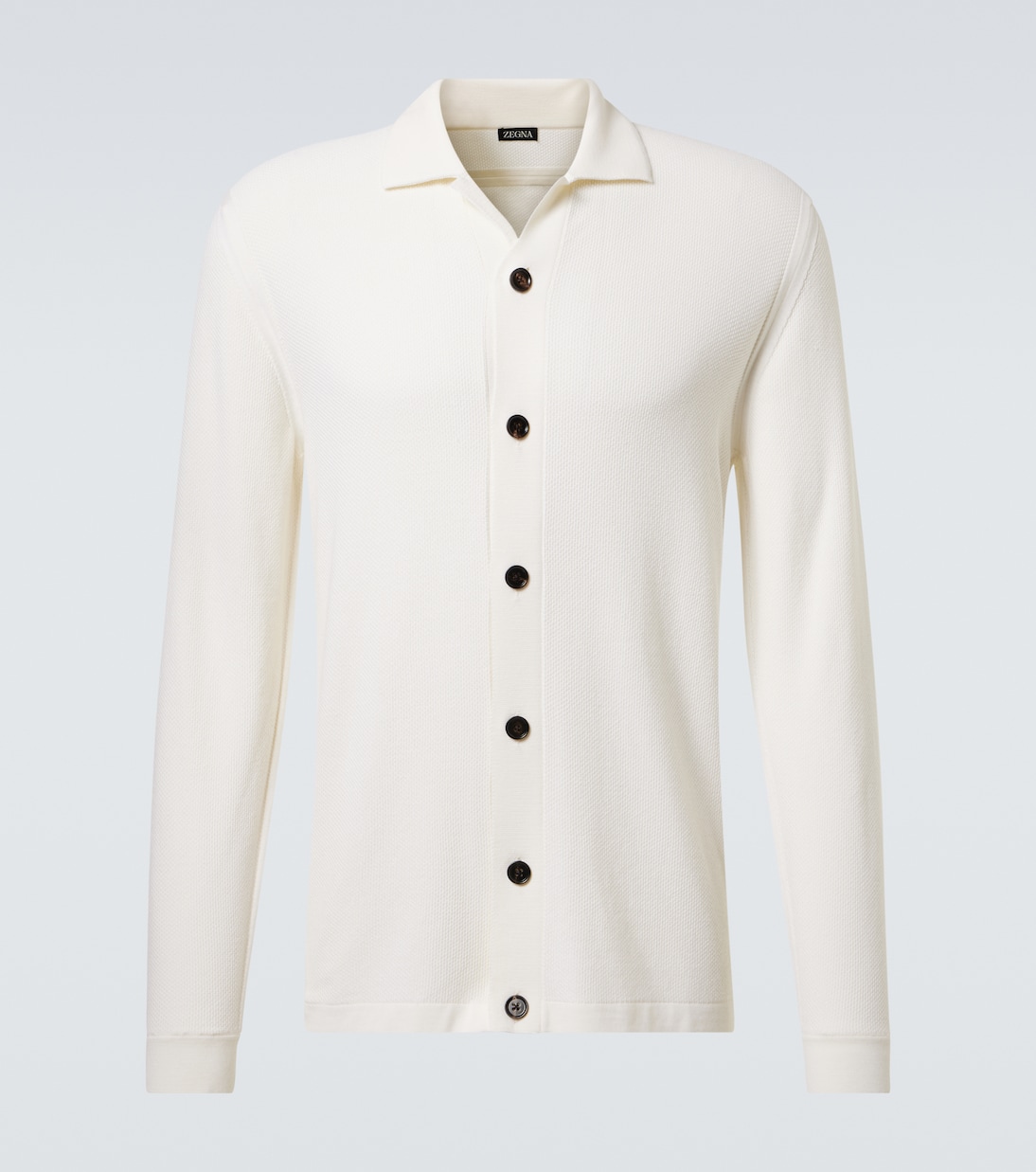 

Шерстяная рубашка Zegna, белый