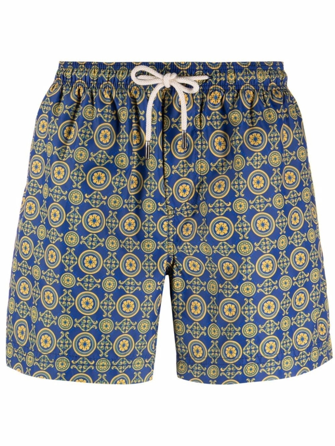 

PENINSULA SWIMWEAR плавки-шорты с геометричным узором, синий