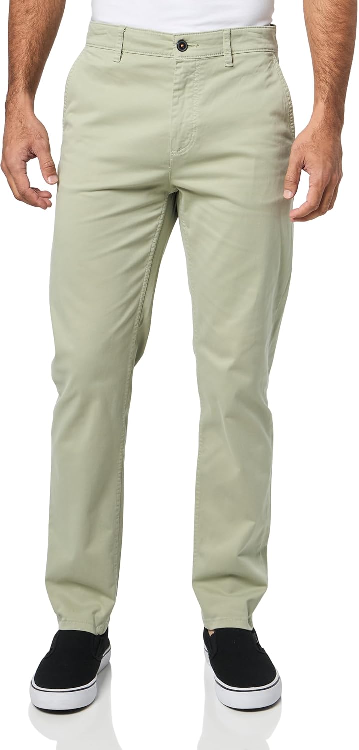 

BOSS Мужские техно-твиловые зауженные чинос, Moss Green