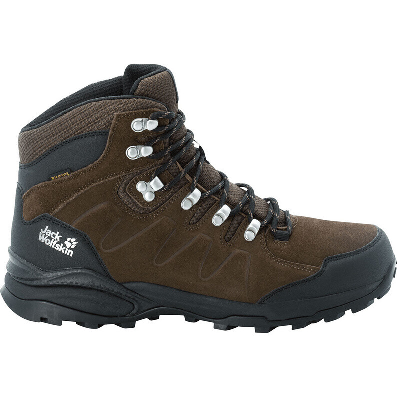 

Мужские туфли средней длины Refugio Texapore Jack Wolfskin, коричневый