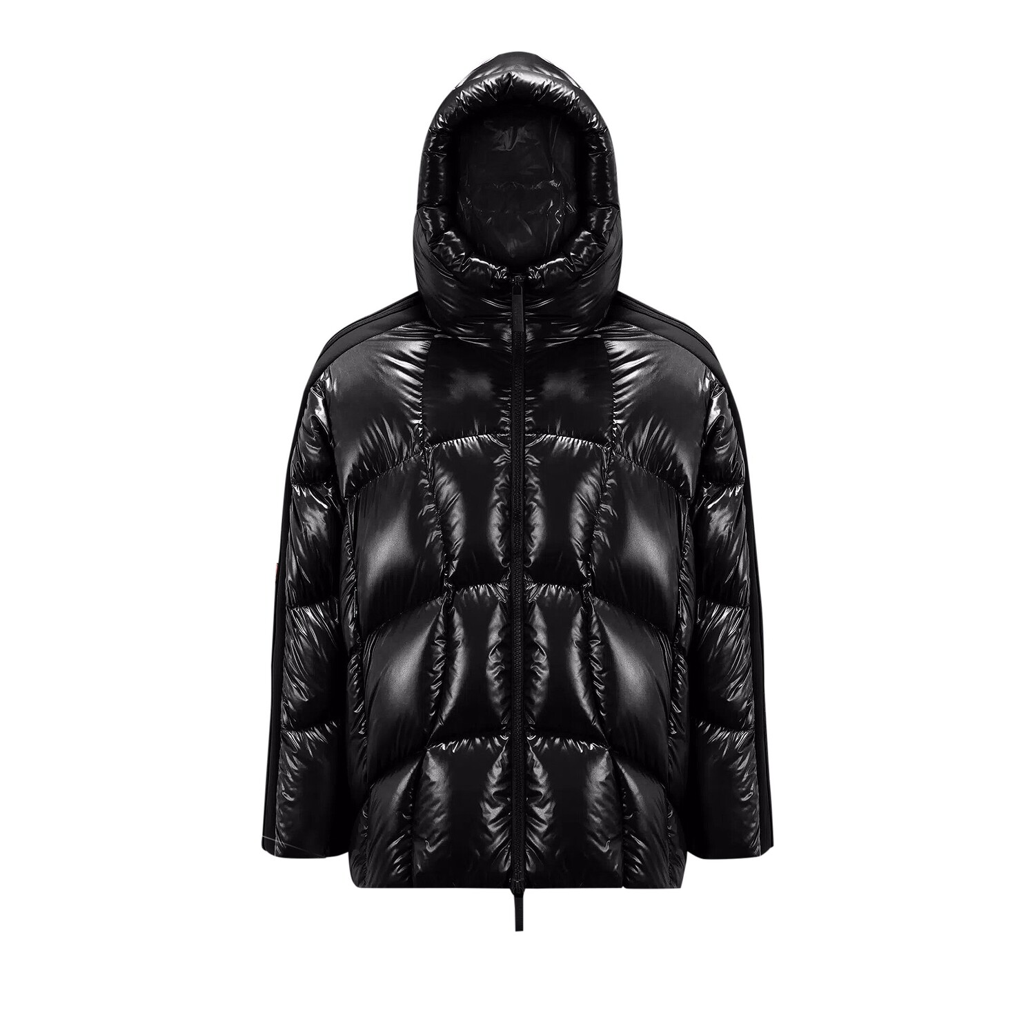 

Короткий пуховик Moncler x adidas Beiser, цвет Черный