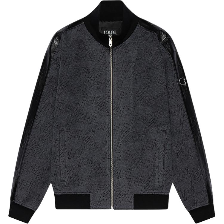 

KARL LAGERFELD / Karl Lagerfeld Jeans Бейсбольная куртка KARL LAGERFELD FW25, Gray
