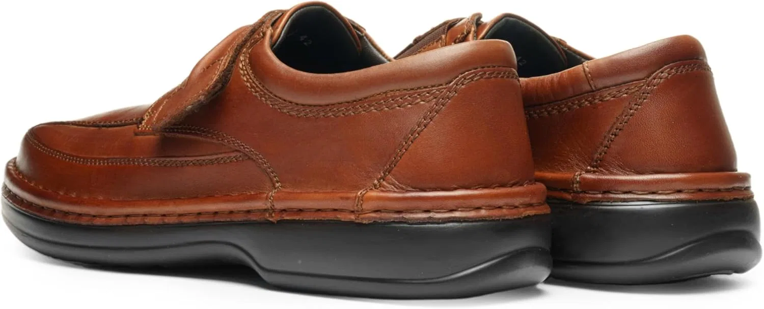 Лоферы ARA Men's Derby Lace-Up, коричневый коньяк — фото 3