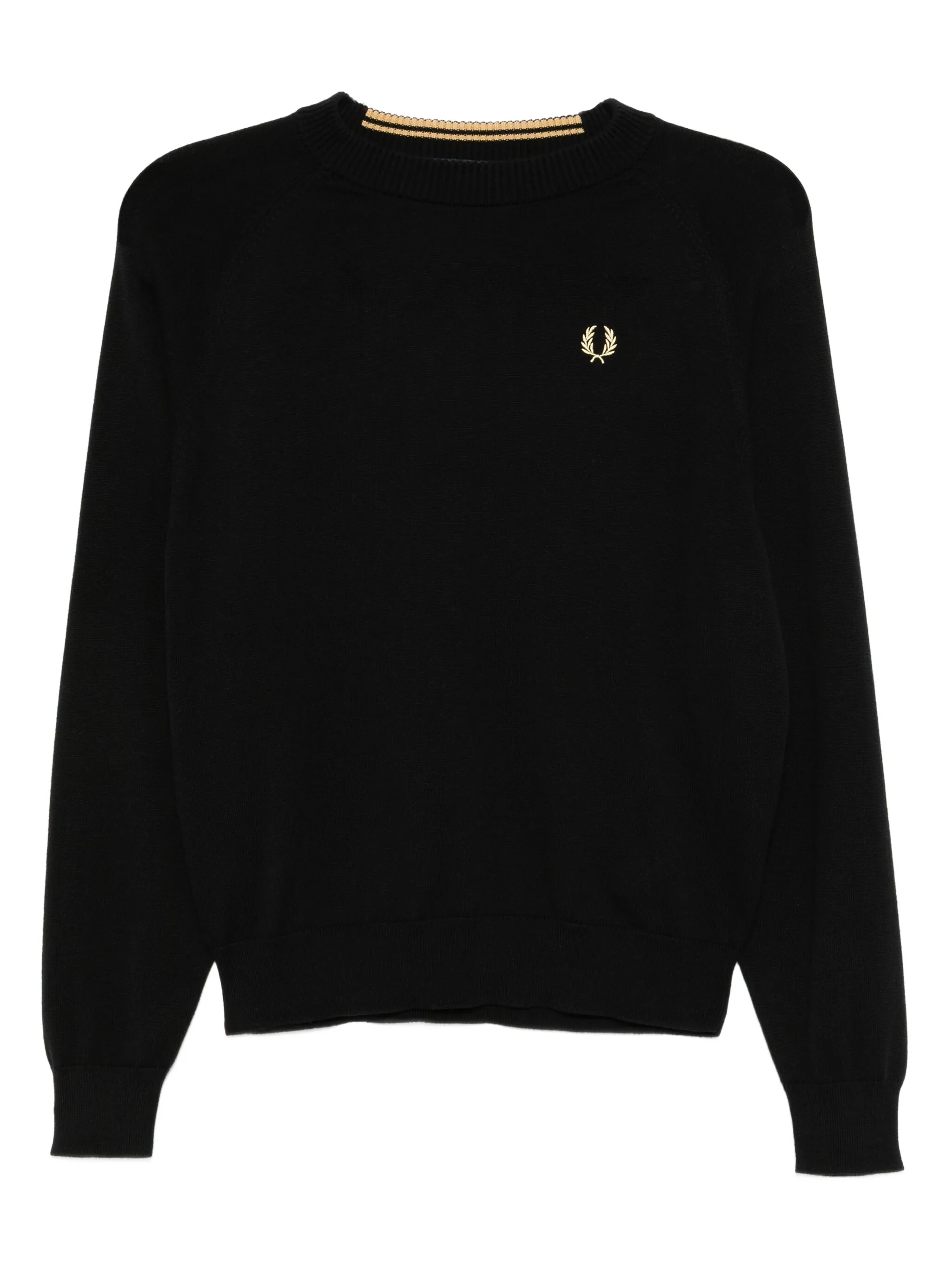 

Джемпер с вышитым логотипом Fred Perry, черный