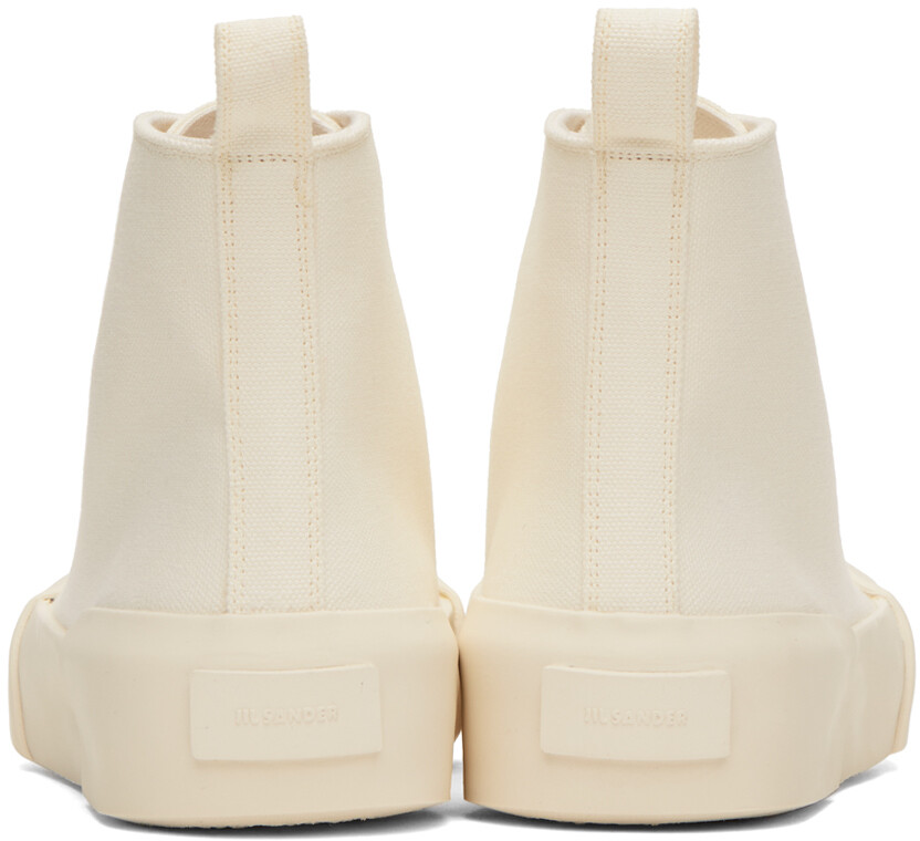 Высокие кеды Off-White с закрытым носком Jil Sander — фото 2