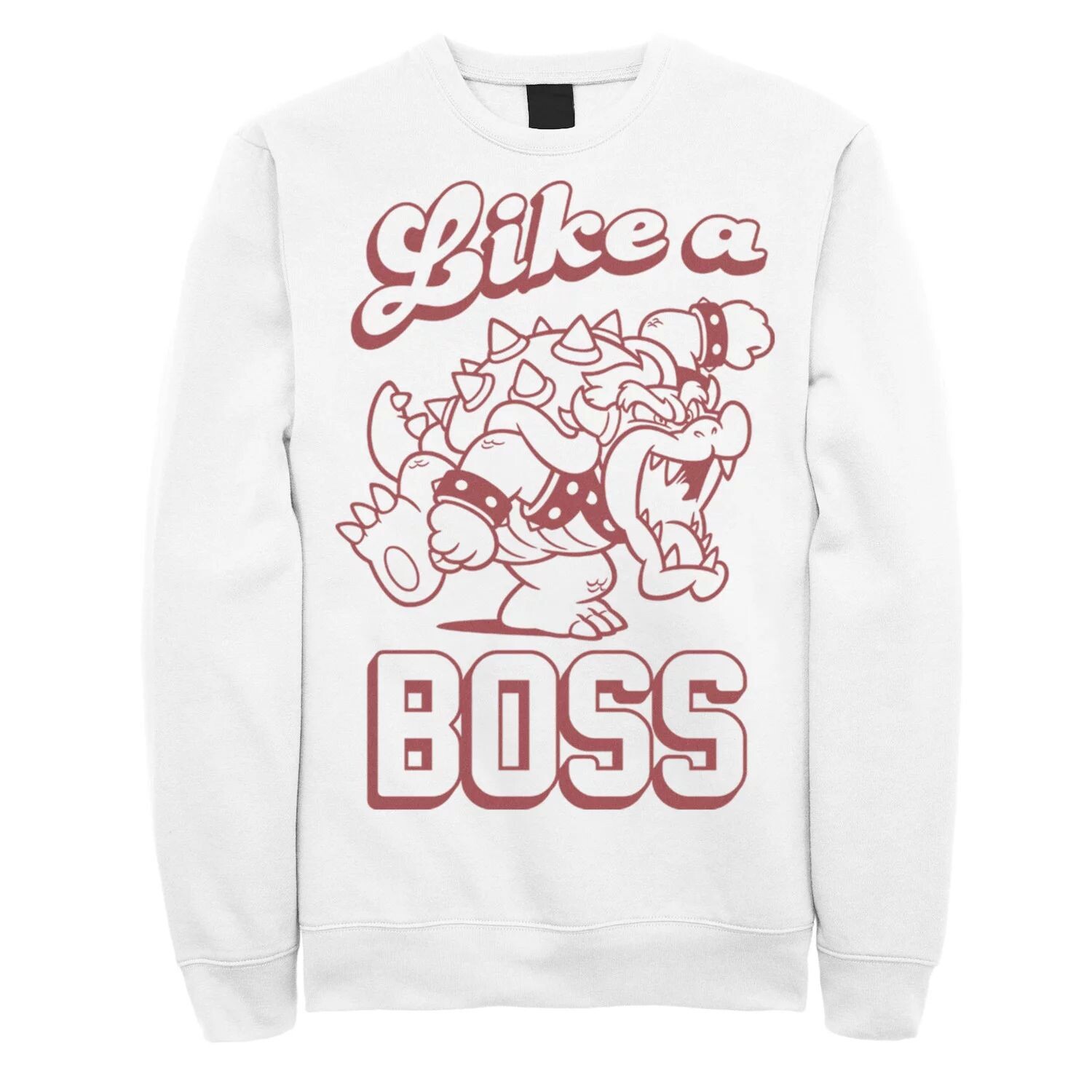 

Мужская флисовая куртка Nintendo Super Mario Bowser Like A Boss Licensed Character