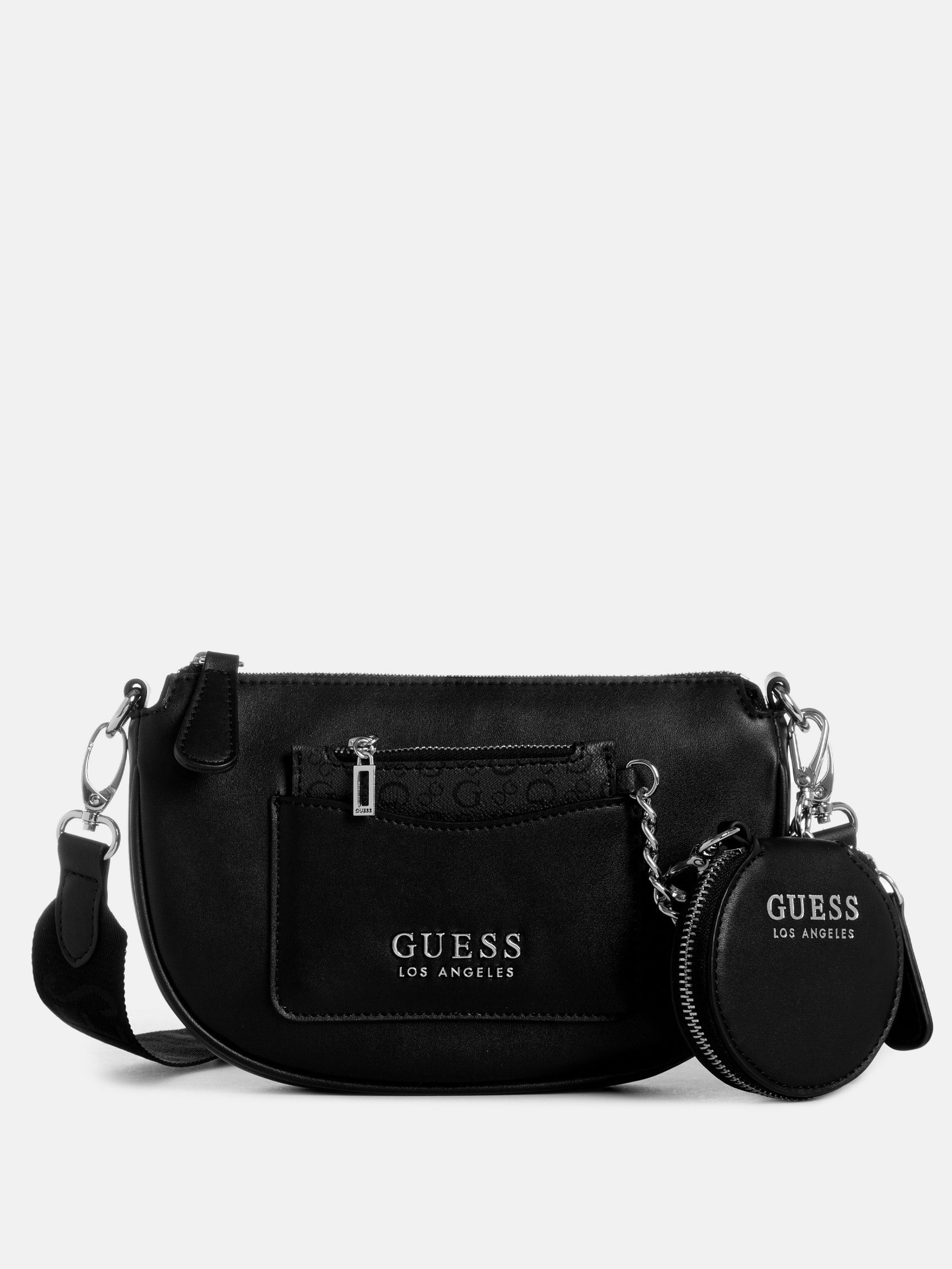 

Espoir Zip-Top сумка через плечо Guess Factory, черный