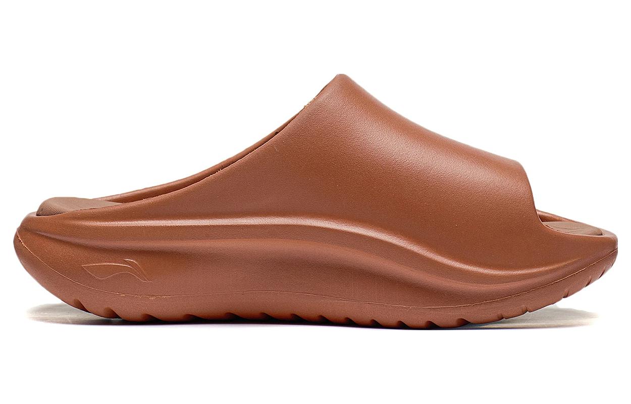 Слипоны Li-Ning Soft Slipper 'Tan' AGAT017-8, желто-коричневый — фото 3