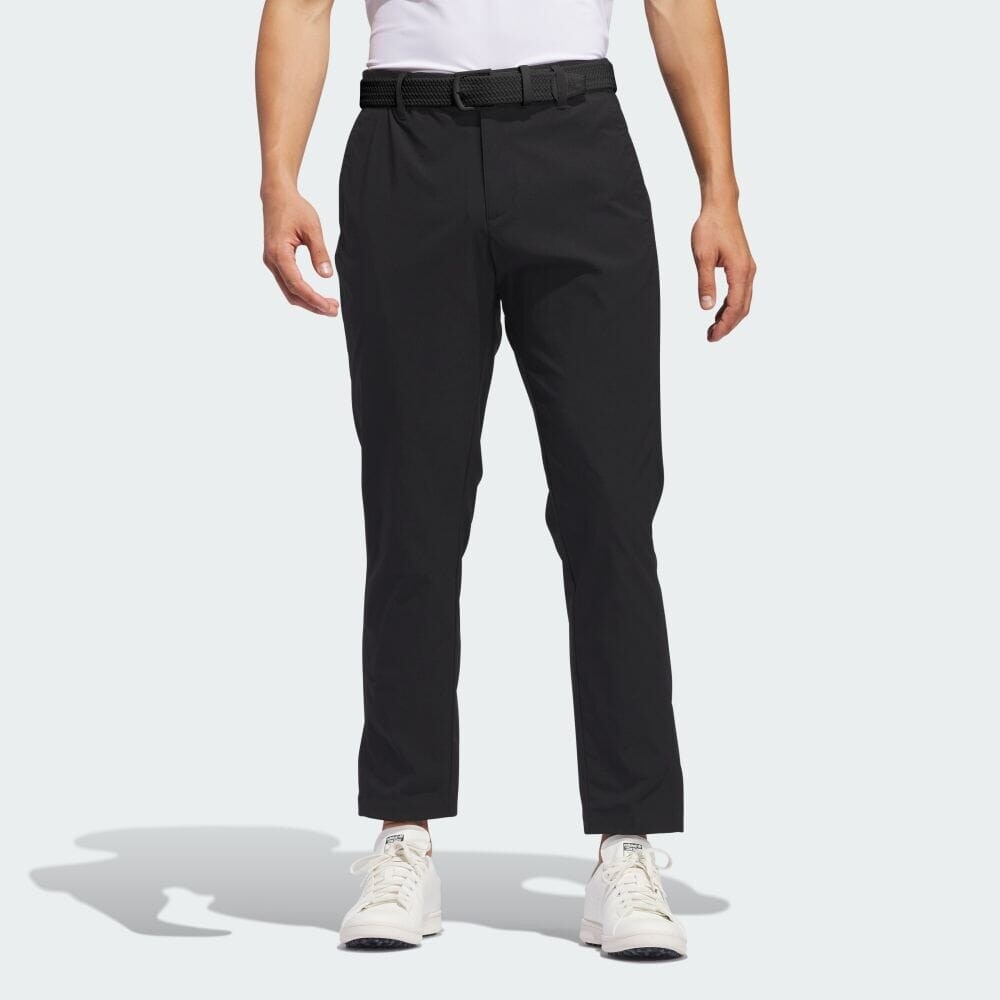 

Брюки Adidas Side shirring relaxed water-repellent chino pants, черный