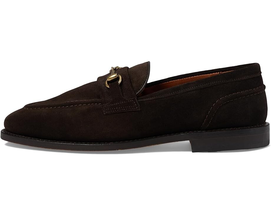 Оксфорды Allen Edmonds Randolphbit Penny Loafers, цвет Chocolate Suede — фото 4