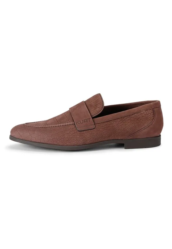 Слипоны aldgate flex Kurt Geiger London, Dark Brown