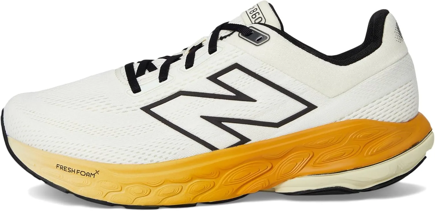 Мужские кожаные кроссовки New Balance ML574, абрикосовый — фото 4
