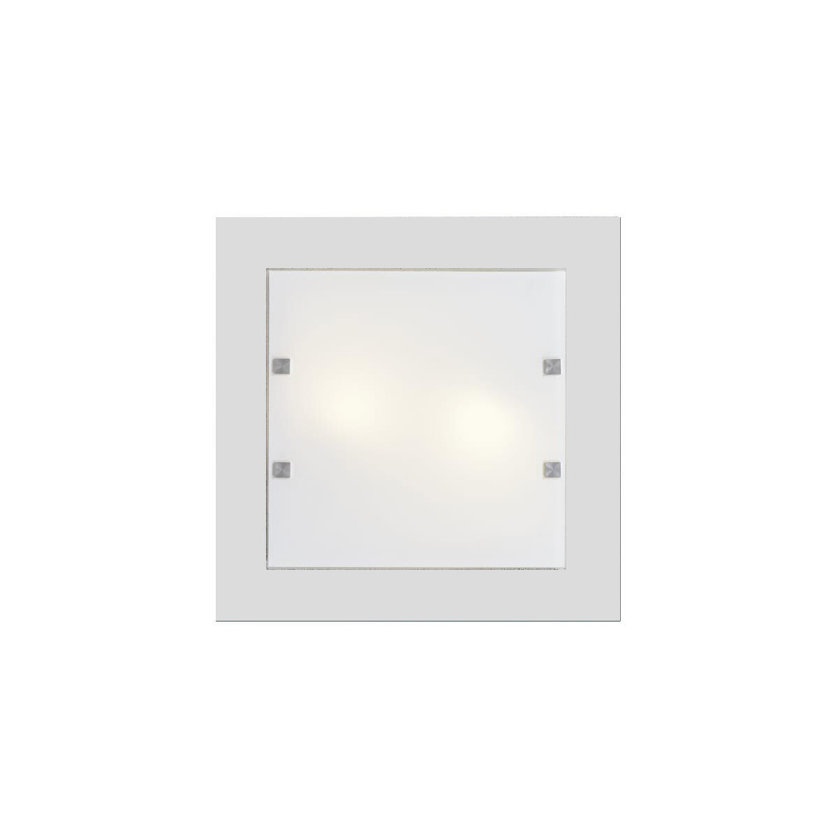 

Потолочный светильник Lumicom, 55x55x6 см, белый