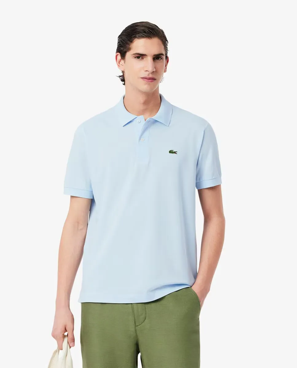 

Мужская рубашка-поло классического кроя LIGHT с короткими рукавами Lacoste, светло-голубой