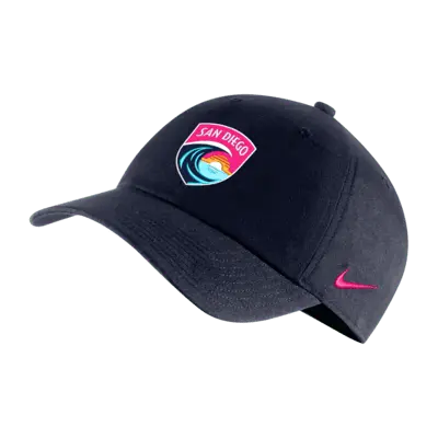 

Бейсболка Nike San Diego Wave FC Heritage86 NWSL Soccer Cap, темно-синий
