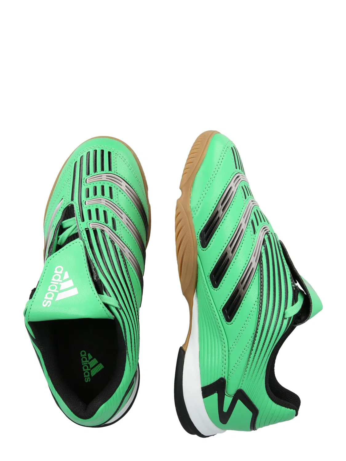 Кроссовки Adidas Originals PREDATOR SALA светло-зеленого цвета — фото 2
