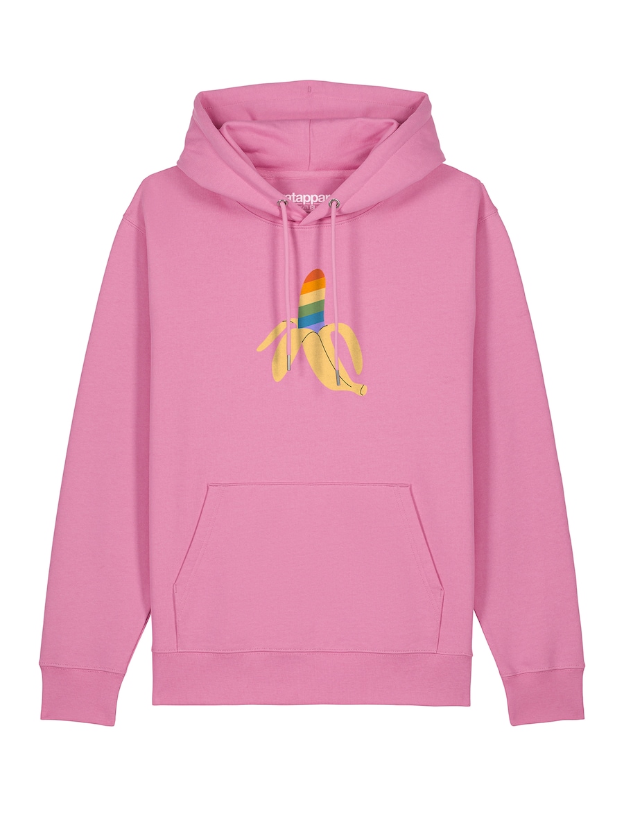 

Толстовка Watapparel Rainbow Banana, розовый/светло-розовый