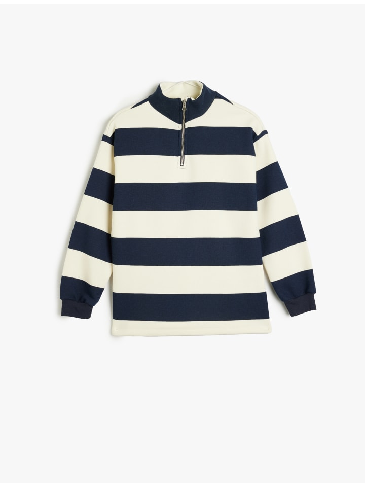 

KOTON Полосатая толстовка цвета экрю