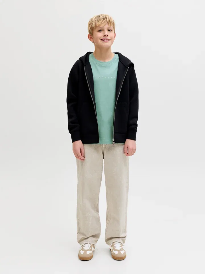 Футболка с логотипом JACK & JONES Junior, зеленый — фото 2