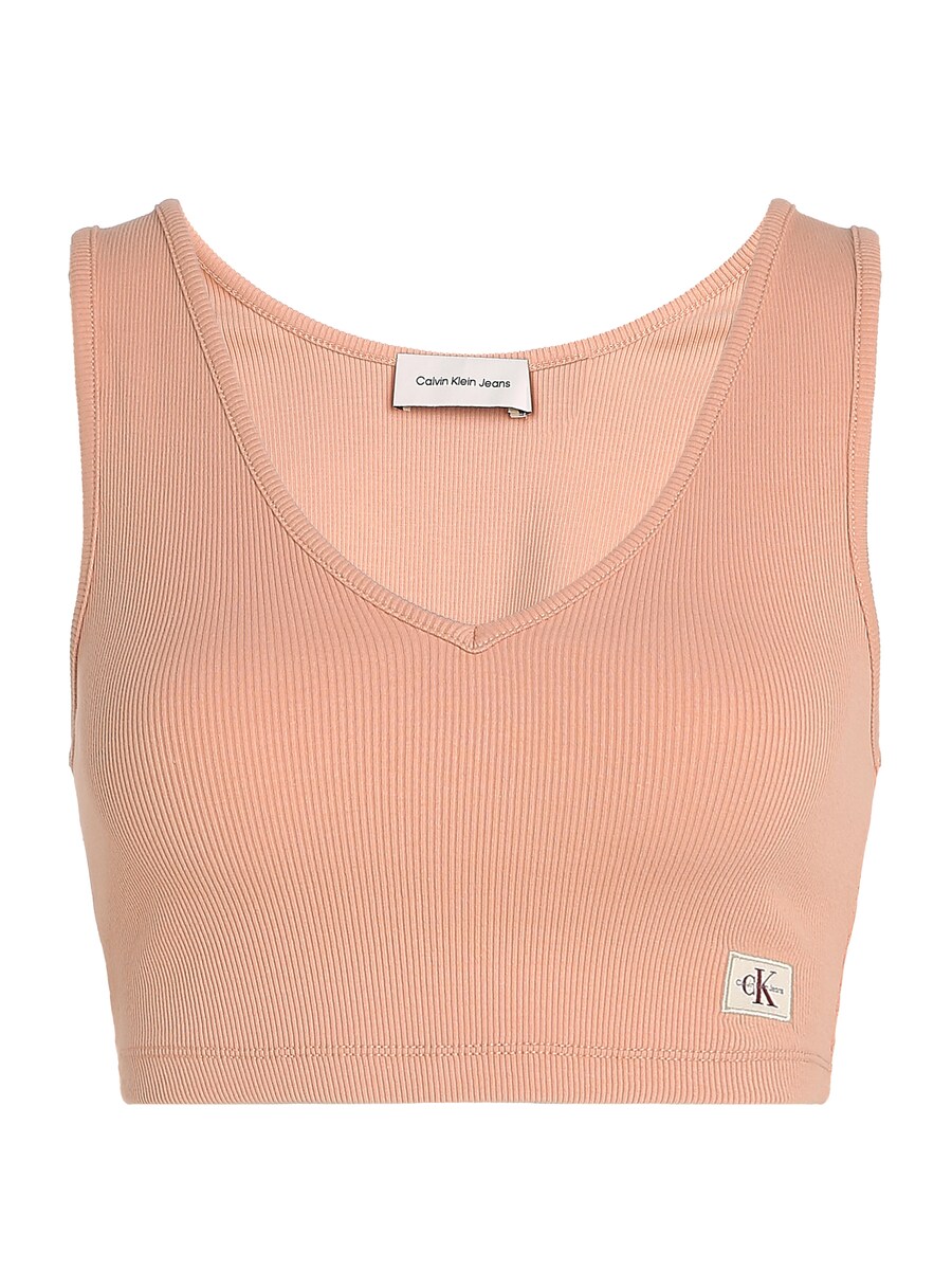 

Топ Calvin Klein Jeans, розовый
