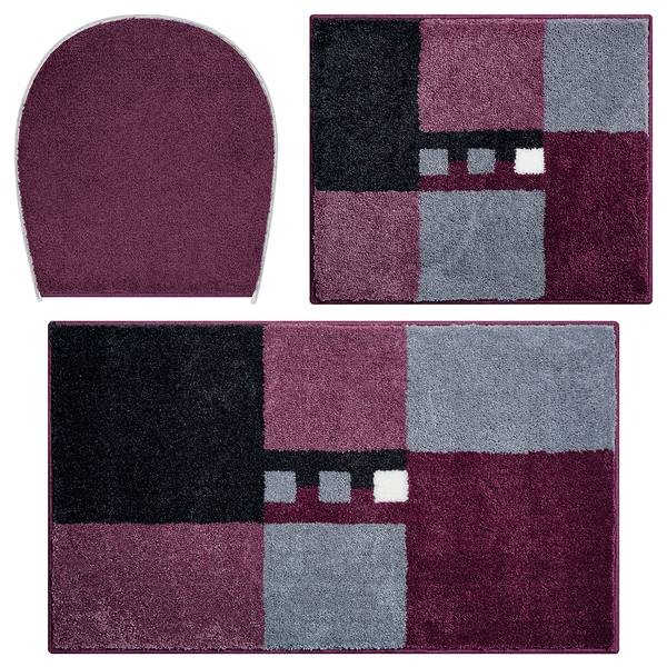 

Коврик для ванной Grund-Set Merkur 3-teilig, 50x18x80 см цвет dunkellila