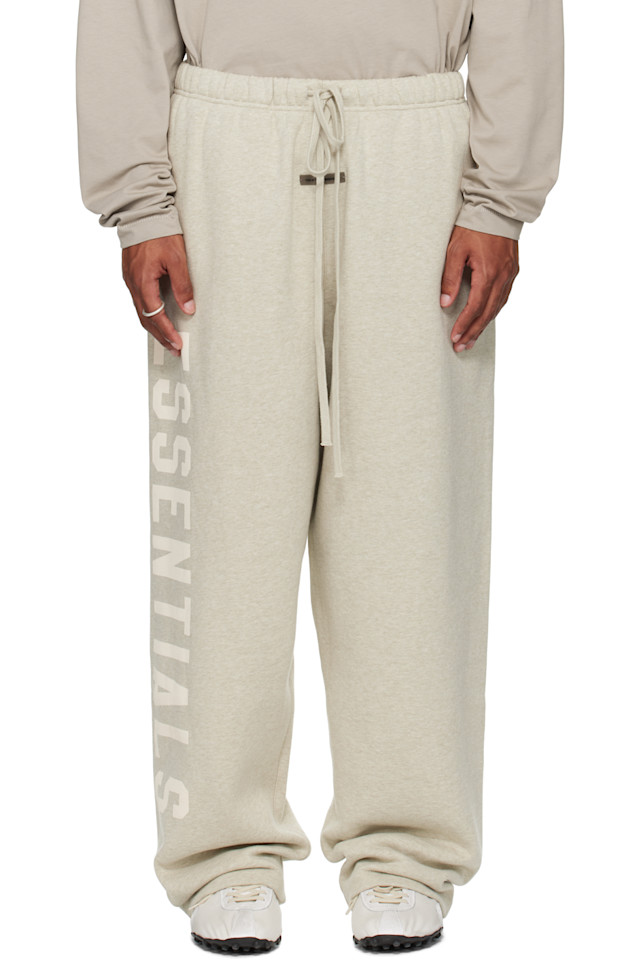 

Утеплённые флисовые спортивные брюки Lounge Fear Of God Essentials, серый