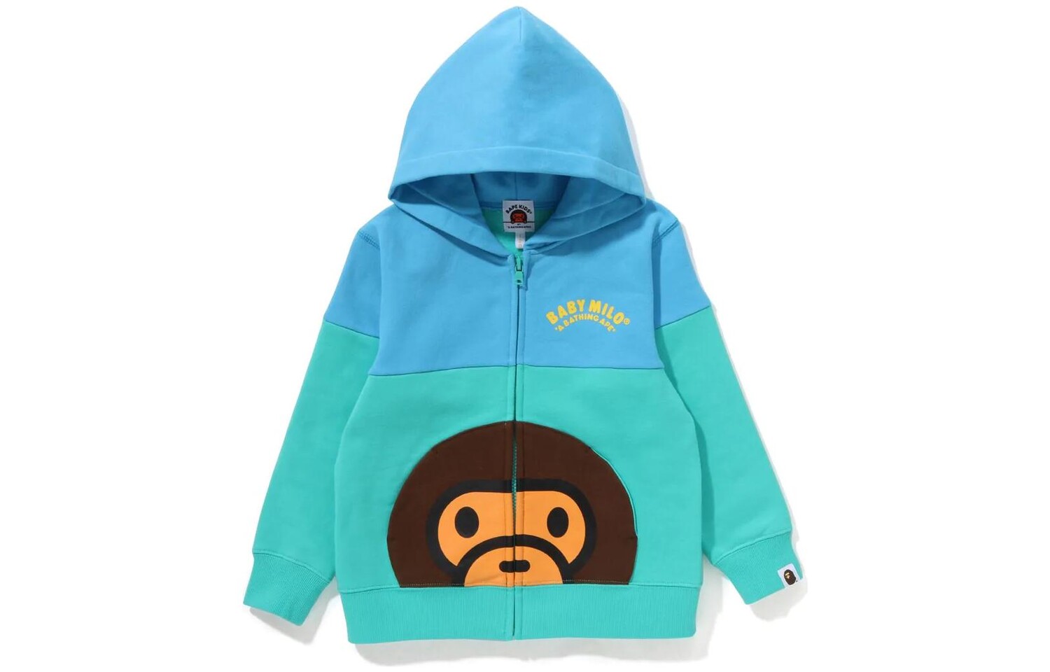

Детская толстовка A Bathing Ape, цвет Turquoise