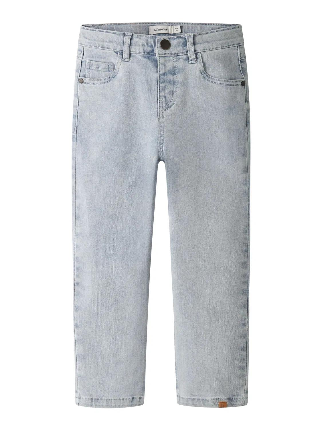 Джинсы Loose Fit, Name it, light blue denim
