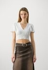 

Базовая Футболка ONLHANNAH SMOCK Only, белый