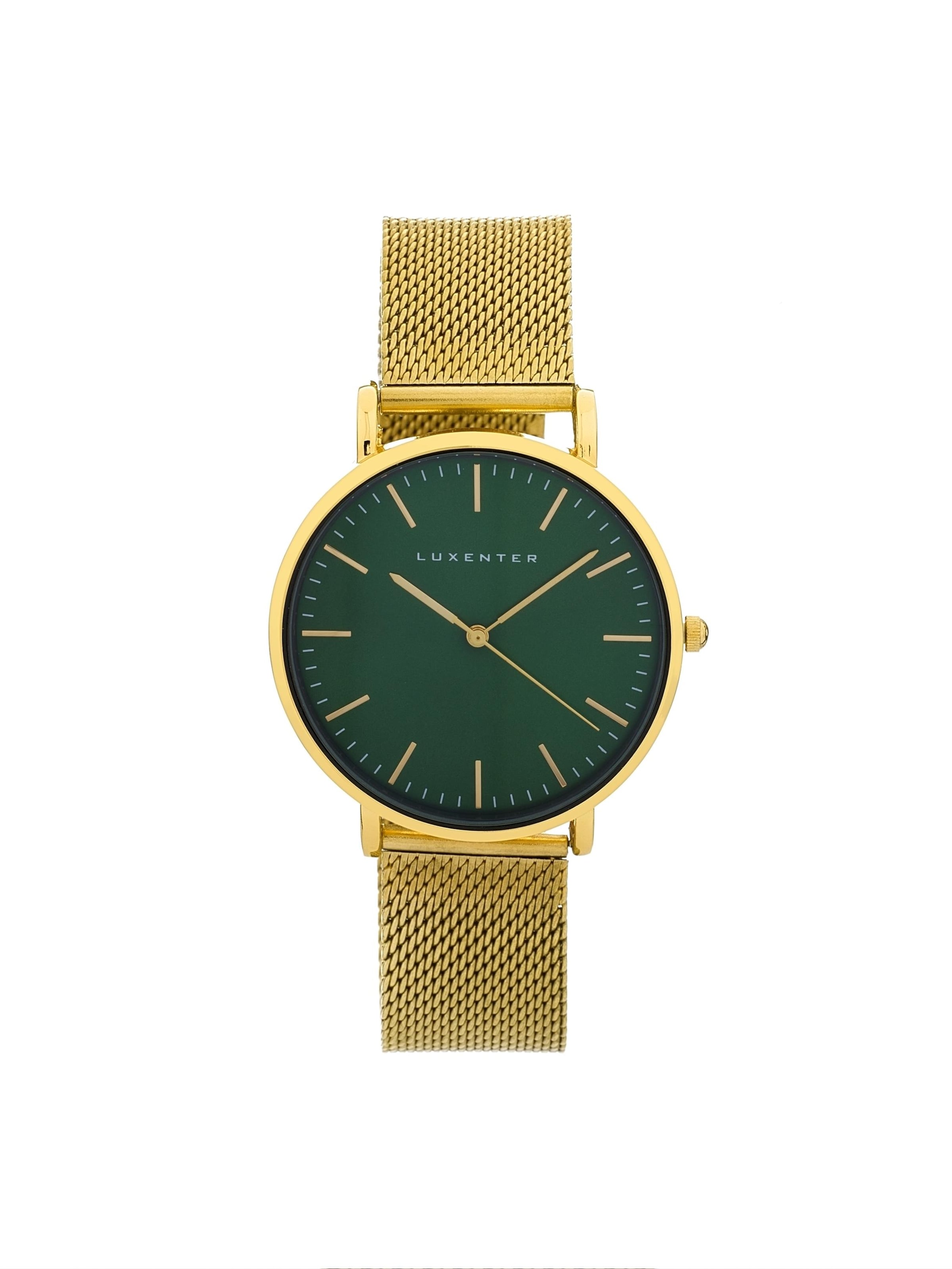 

Luxenter Часы Analog 'Lici' в темно-зеленом цвете