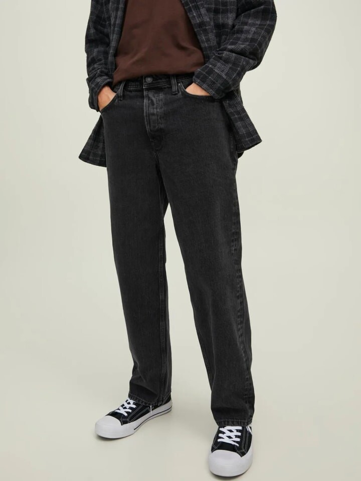 

Джинсы Jack & Jones Jeans Loose Fit - JJIALEX JJARIS, цвет Black Denim