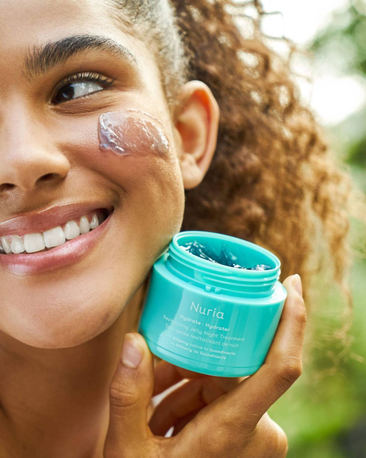 Beauty Hydrate Revitalizing Jelly Night Treatment с черникой Nuria, черный — фото 2