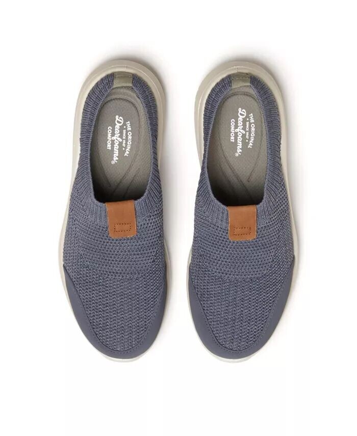 Женские трикотажные сабо без шнуровки Gracie Sport Dearfoams, серый — фото 4