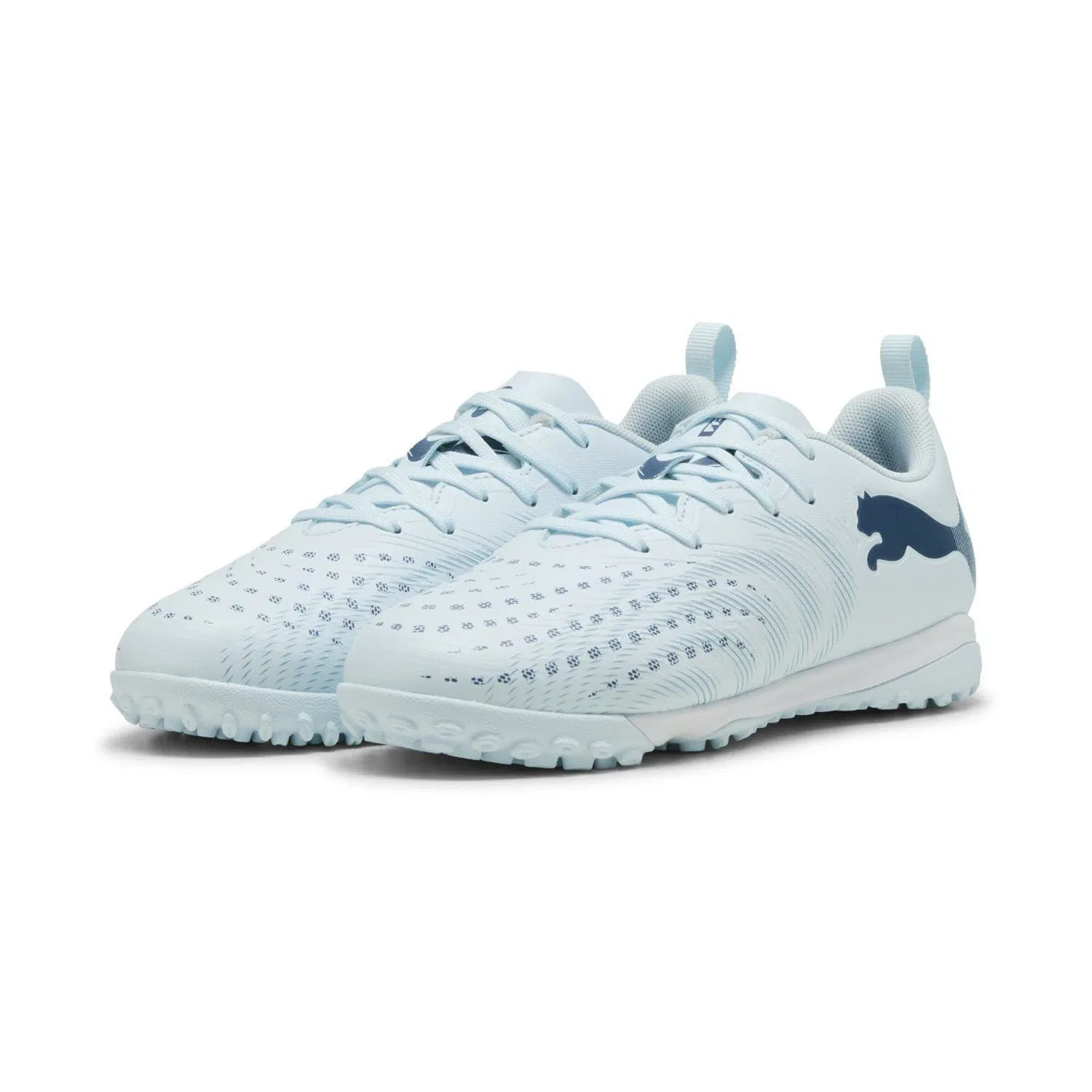 Детские кроссовки Puma Future 9 Play TT V, голубой, размер 22.0cm - 34.5 RU