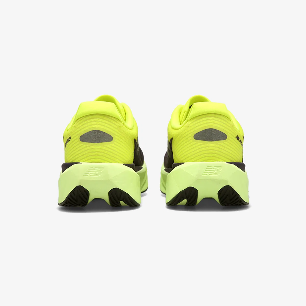 Мужские беговые кроссовки New Balance Rebel v5 жёлто-зелёные — фото 4
