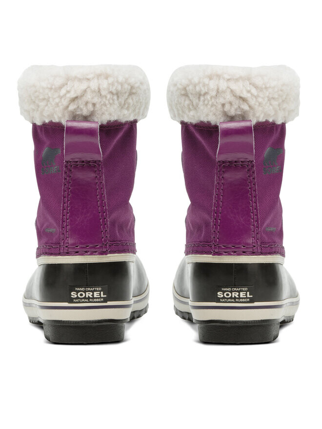 Зимние ботинки Sorel Childrens Yoot Pac Nylon Wp 2114112594, фиолетовый — фото 3