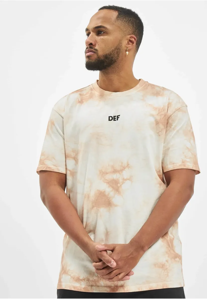 

Футболка DEF "Мужская футболка DEF Tie Dye Capsule", бежевый