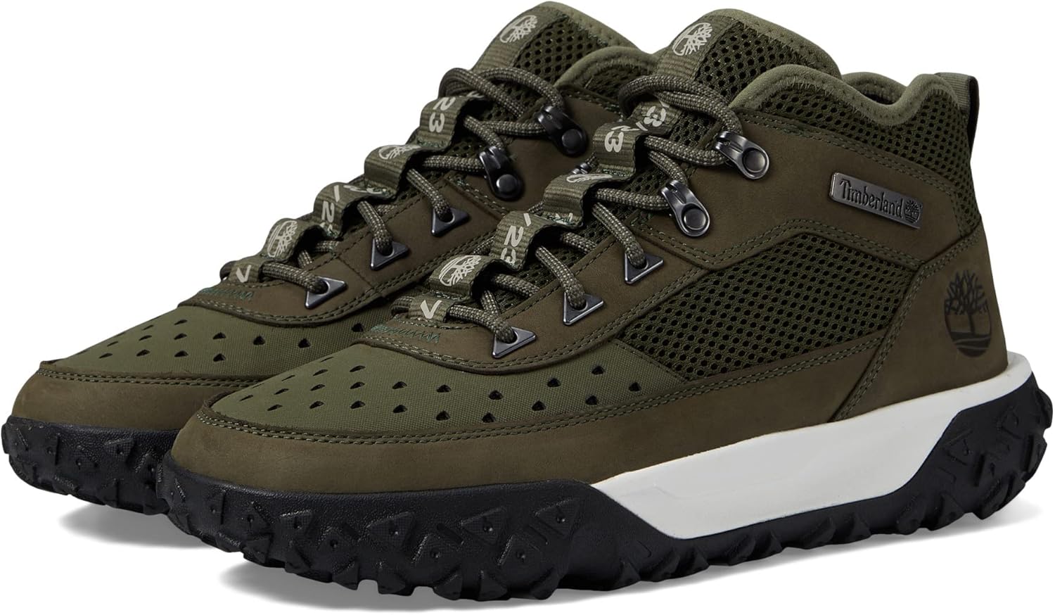 

Timberland мужские треккинговые ботинки Greenstride Motion 6 Super Mid, Dark Green