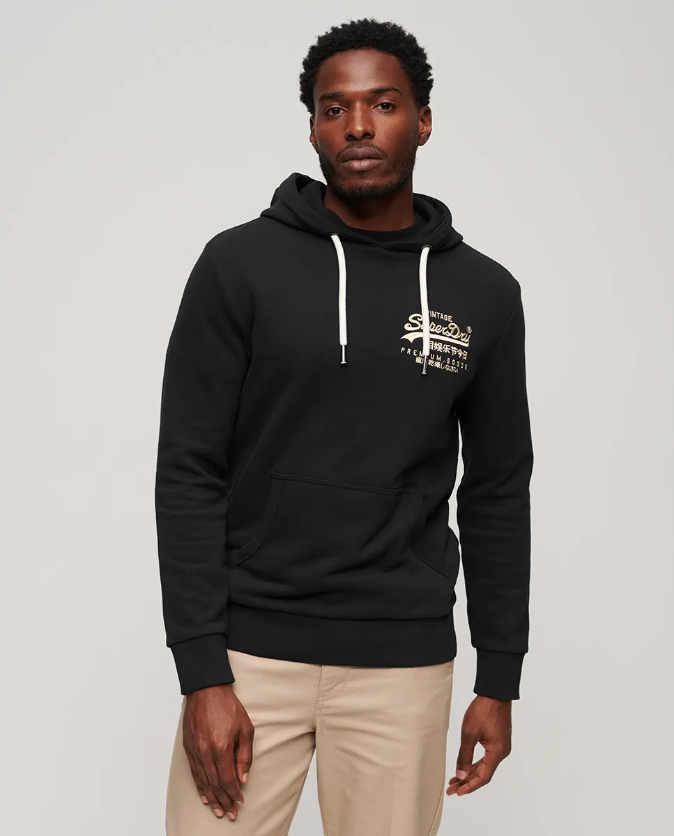 

Мужская толстовка с капюшоном CNY Superdry, черный