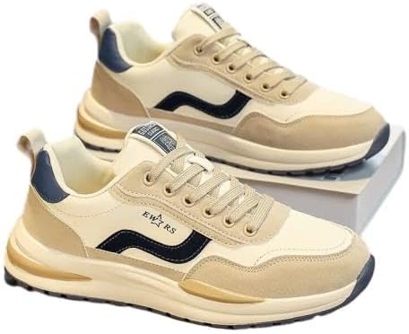 

Спортивные кроссовки для мужчин, повседневная обувь, низкие, дышащие, модные Biuhfn, бежевый