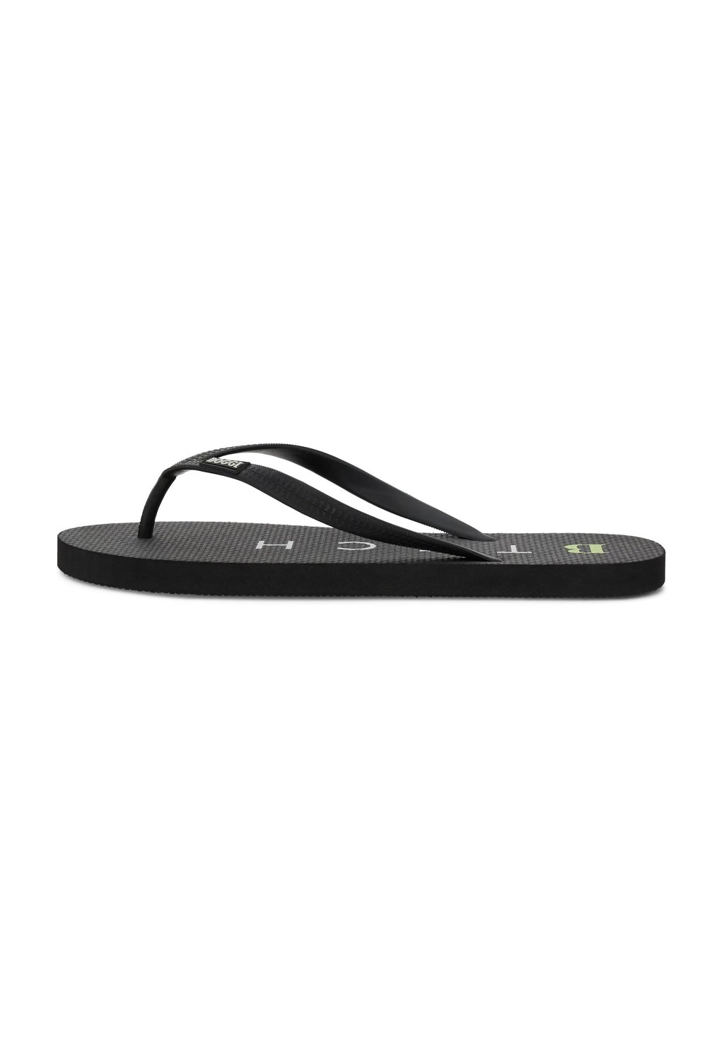 

Сандалии с Т-образной застежкой PRINTED FLIP-FLOPS Boggi Milano, черный
