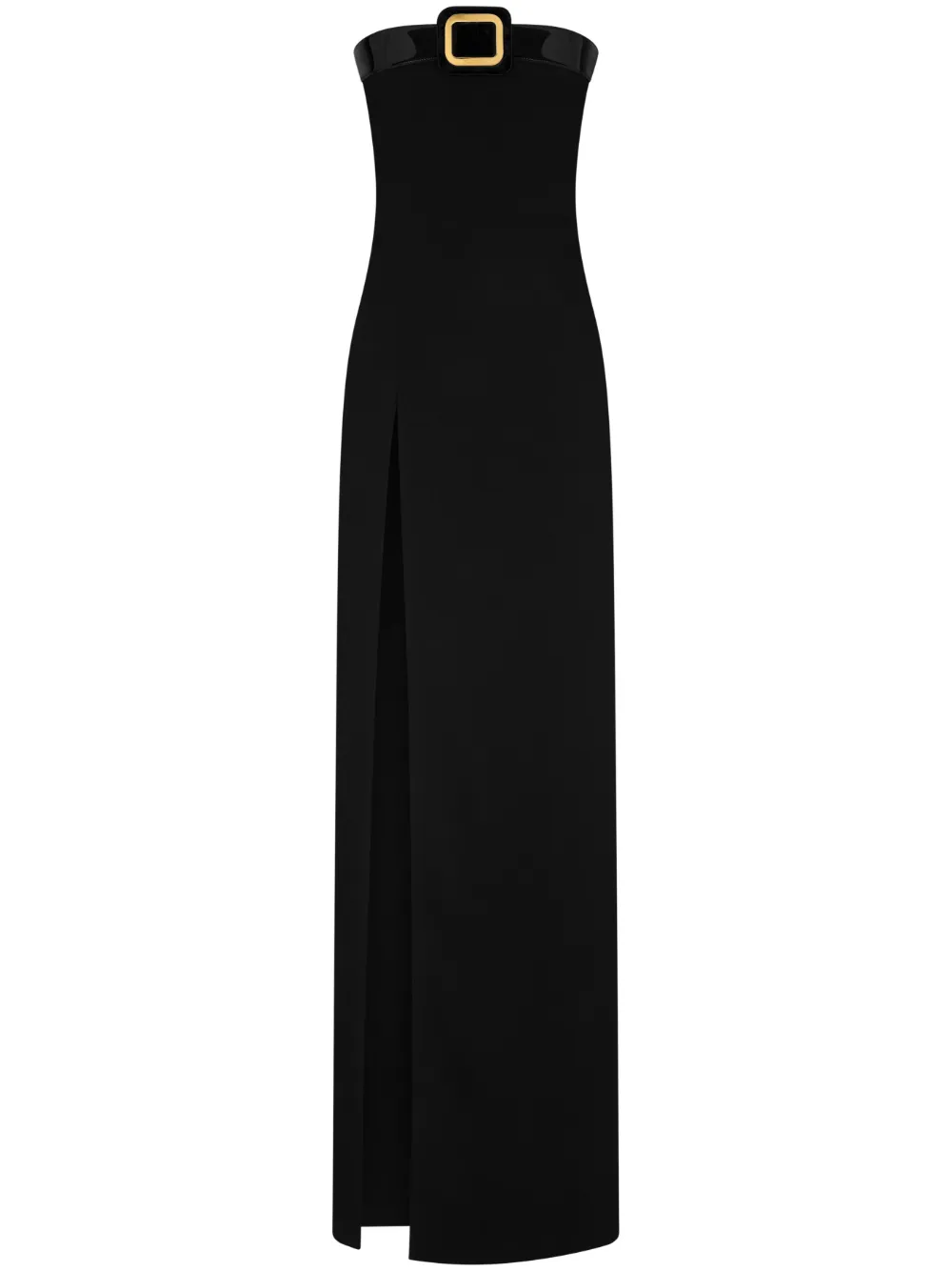 

Платье макси без бретелей TOM FORD, черный