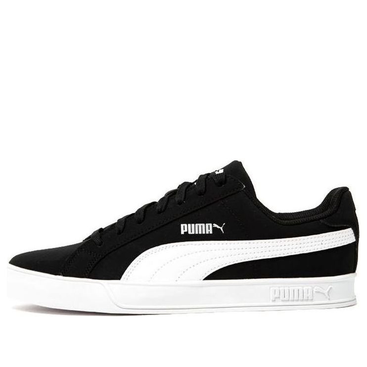 

Кеды PUMA Smash Vulc Leather 'Black', черный