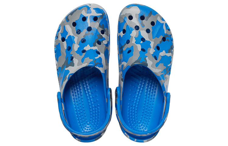 Шлепанцы и сланцы Crocs Classic Baya Clog Camo 'Blue'