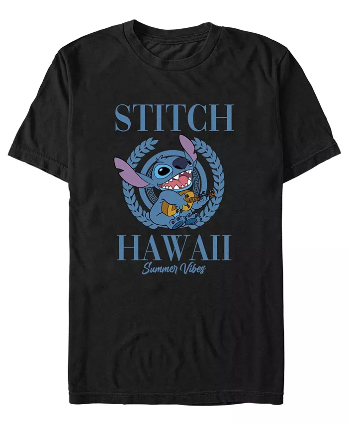 

Мужская футболка с принтом Lilo & Stitch Fifth Sun, черный